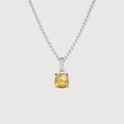 Diamond Medallion Neacklace