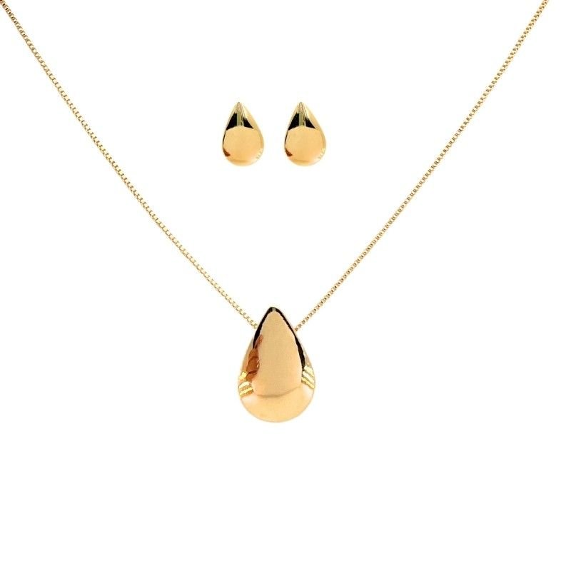 Conjunto Gota Dourada