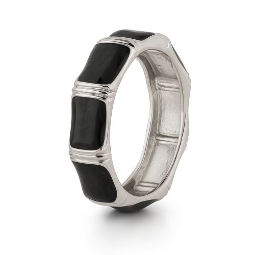 Bracelete Bamboo Esmaltado - COLEÇÃO MAXIMALISTA