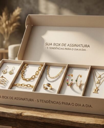 5 Tendências de Semi Joias para o Dia a Dia na sua Box de Assinatura